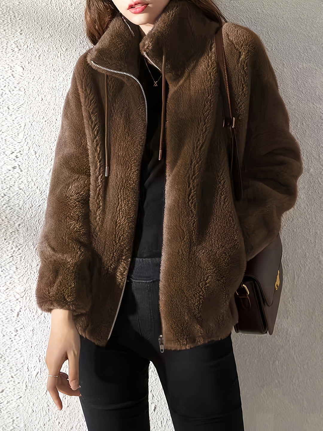Avelora | Chaqueta con Cremallera Acogedora