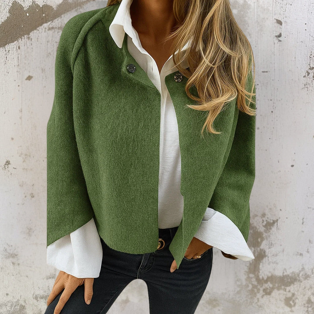 Clara | Chaqueta corta elegante y cálida