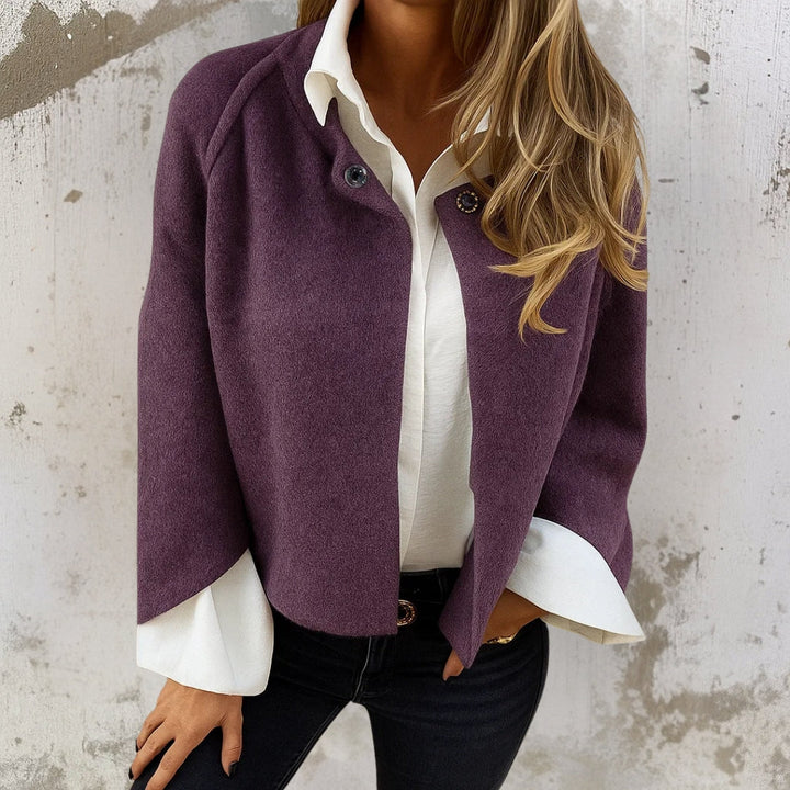 Clara | Chaqueta corta elegante y cálida