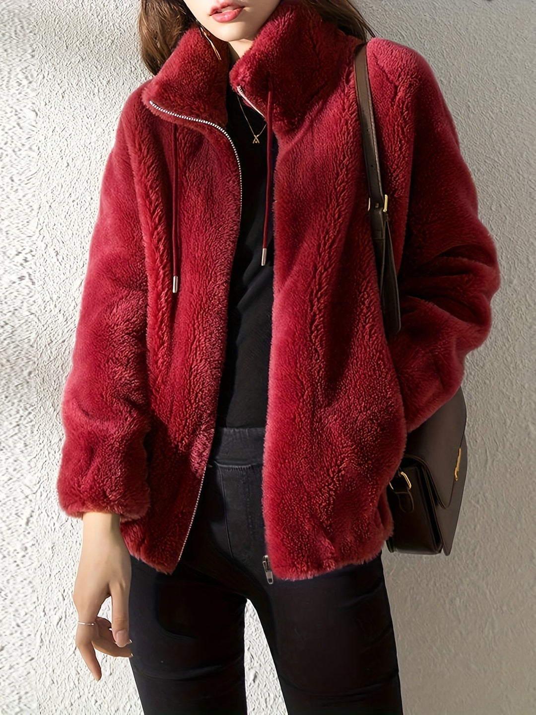 Avelora | Chaqueta con Cremallera Acogedora