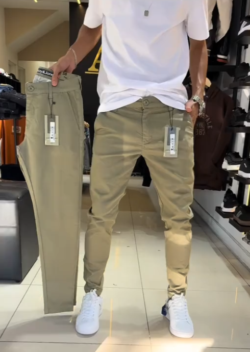 Miguel | Pantalón casual slim fit