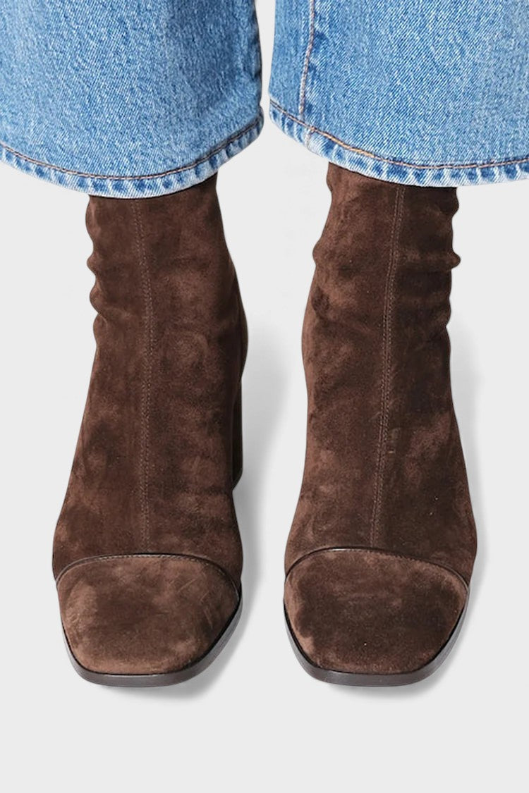 Victoria™ | Botines de tacón con punta cuadrada