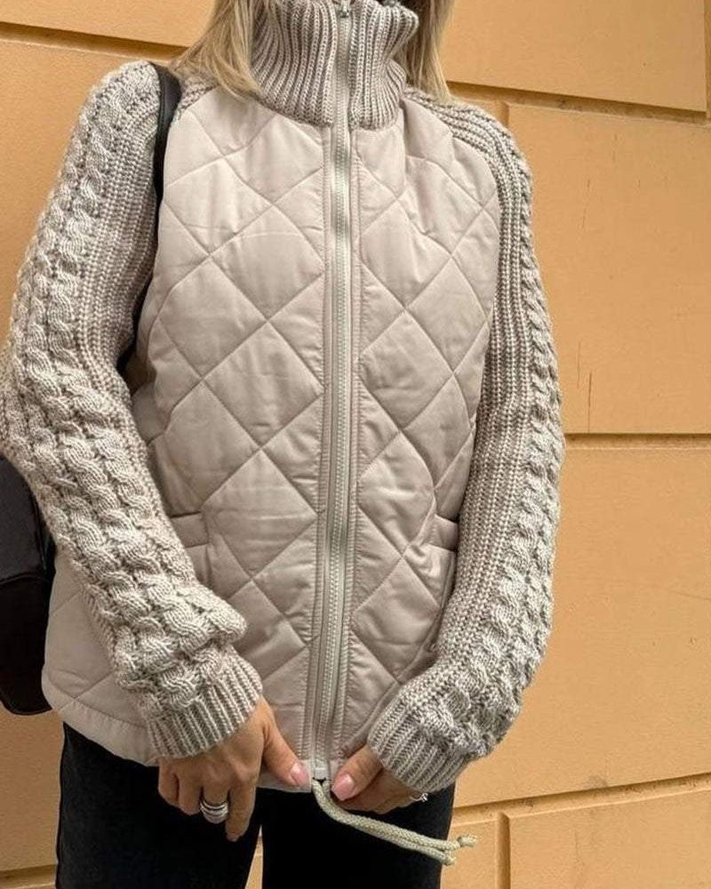 Victoria | Chaqueta de Forro Polar de Punto Casual
