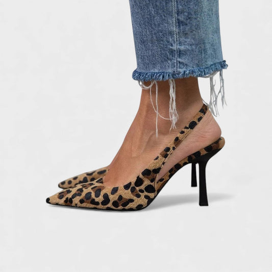 Selena™ | Tacones de leopardo