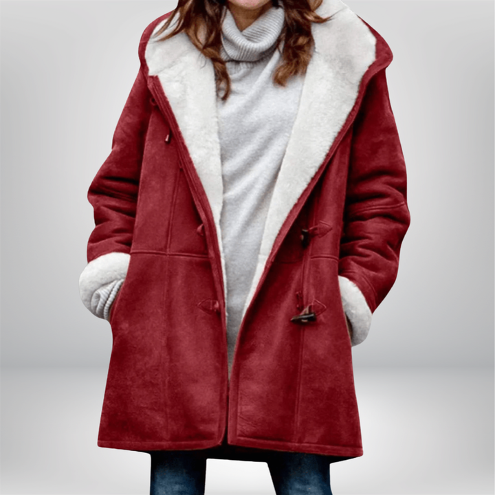 Léonie | Abrigo de Piel de Oveja Premium