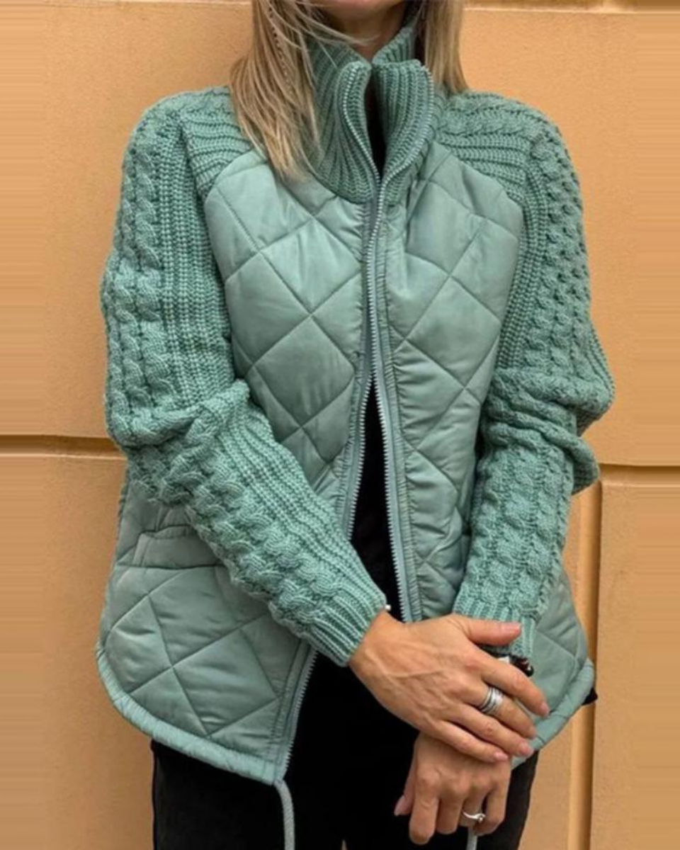 Victoria | Chaqueta de Forro Polar de Punto Casual