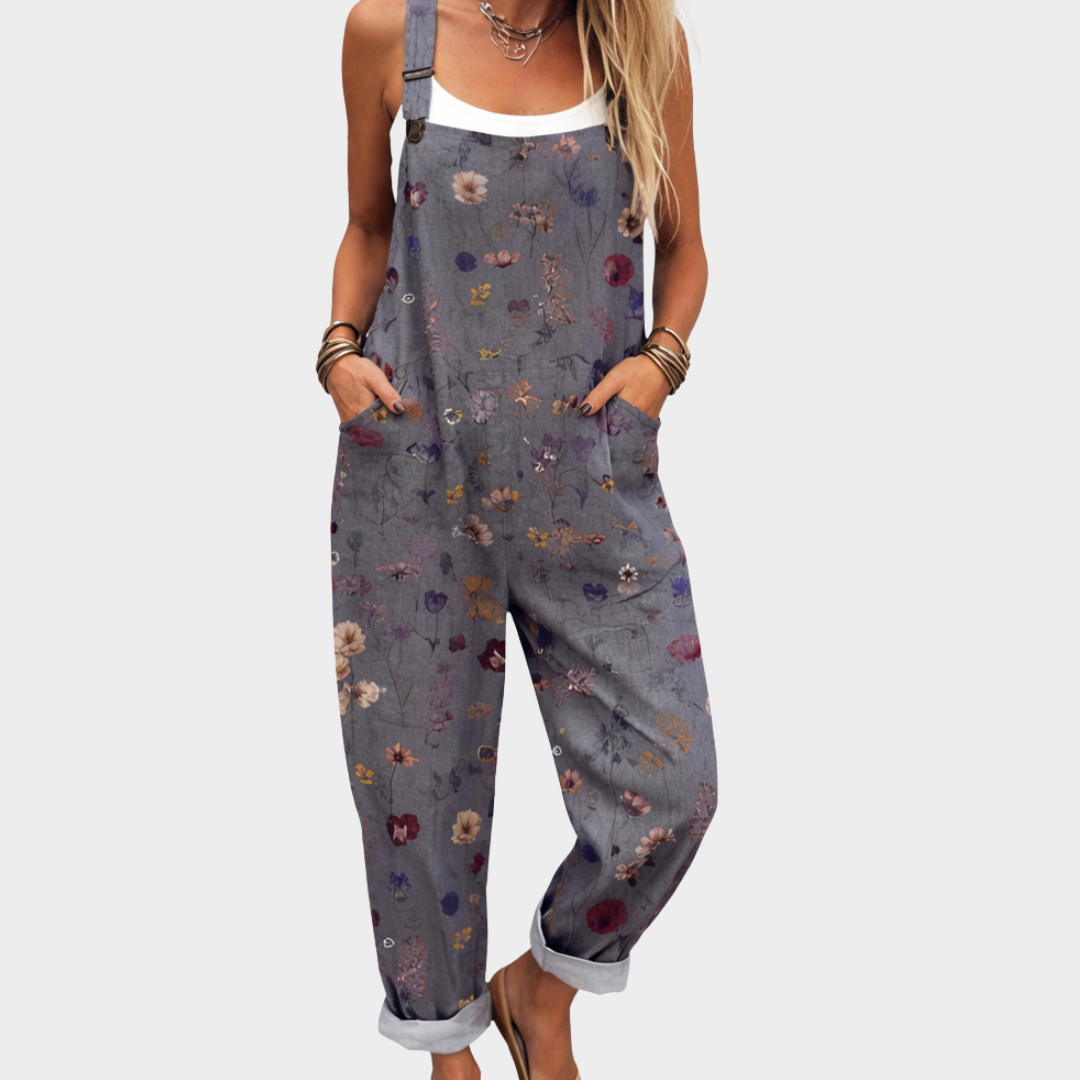 Wygodny kombinezon w print