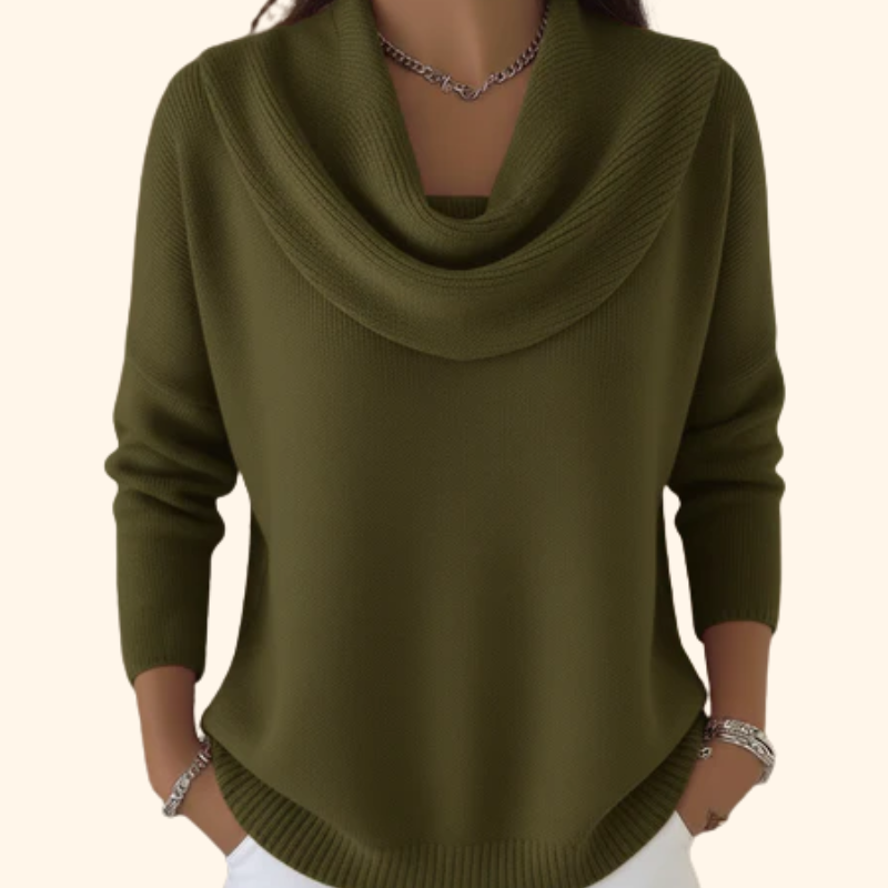 Eliza | Suéter Elegante con Cuello Alto