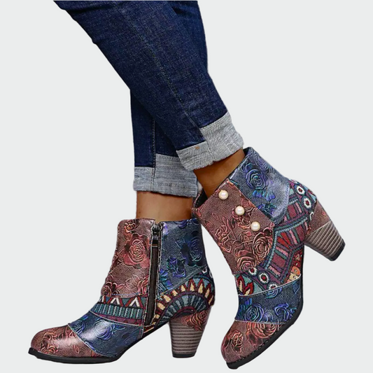 Adriana | Botas Ortopédicas Impermeables Con Estilo Boho