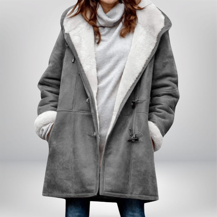 Léonie | Abrigo de Piel de Oveja Premium