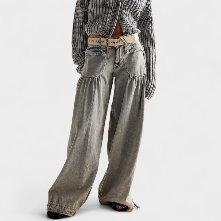 Raquel™ | Vaqueros elegantes de corte fluido