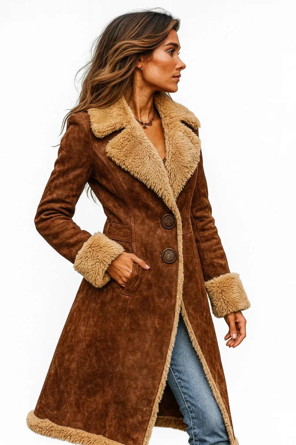 Edda™ | Abrigo Vintage Largo