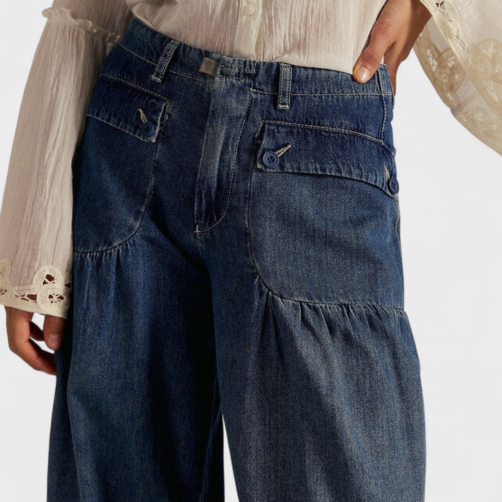 Raquel™ | Vaqueros elegantes de corte fluido