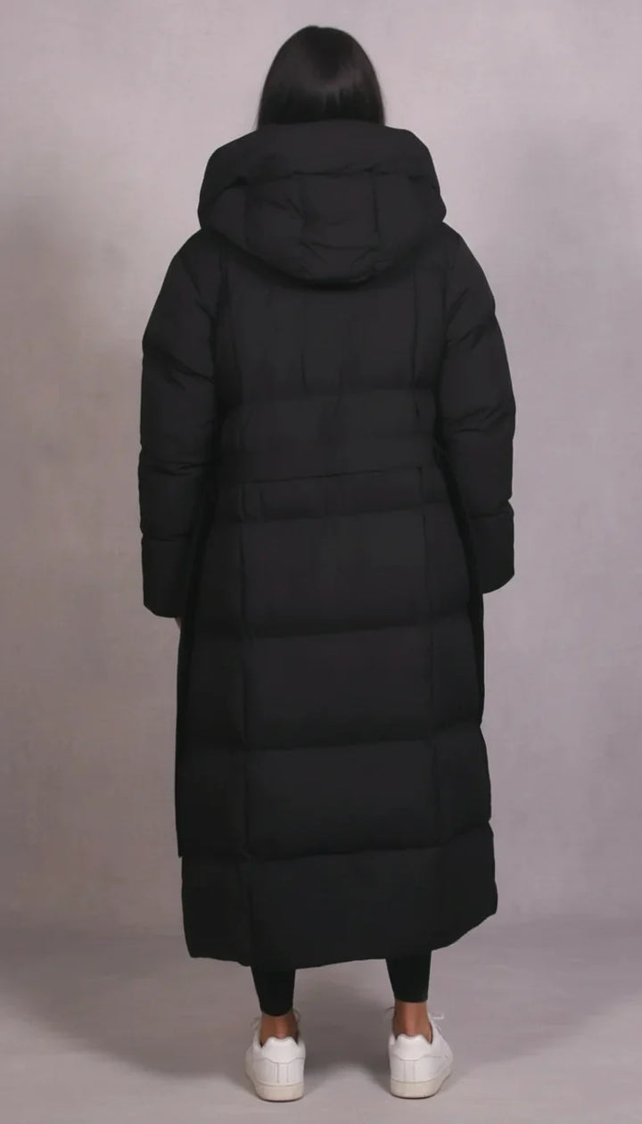 Eliza™ | Abrigo Puffer Largo de Lujo