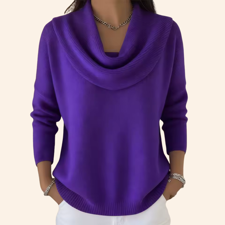 Eliza | Suéter Elegante con Cuello Alto