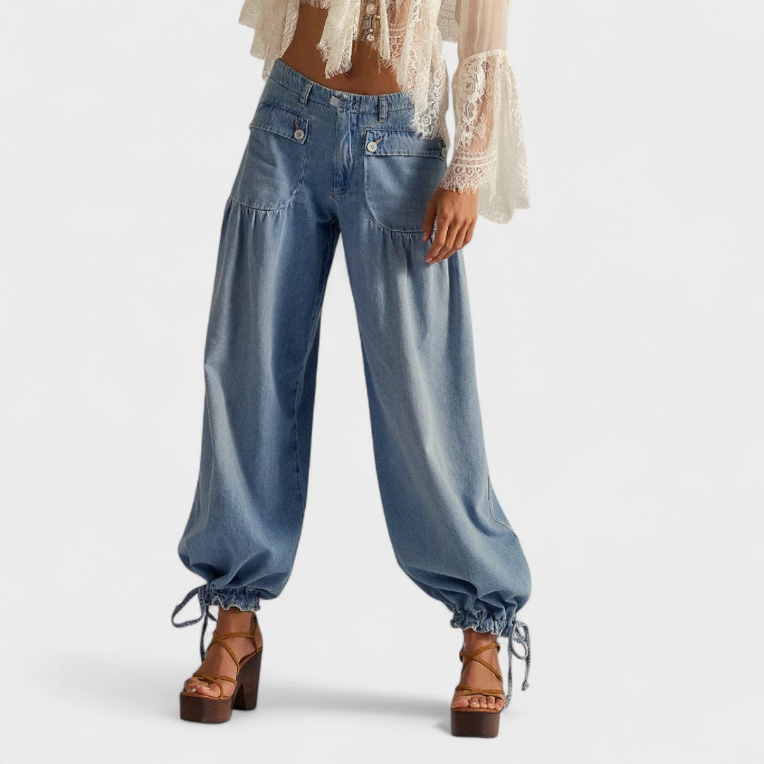 Raquel™ | Vaqueros elegantes de corte fluido