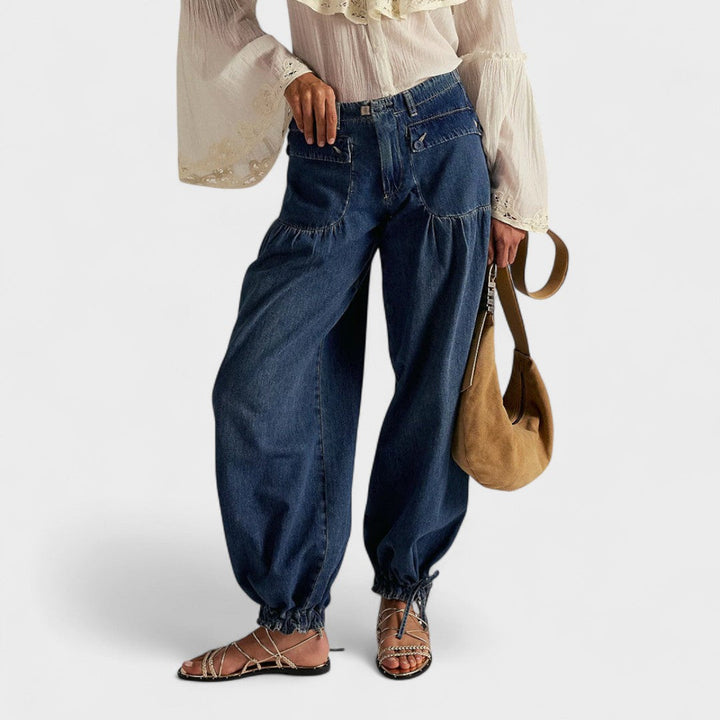 Raquel™ | Vaqueros elegantes de corte fluido