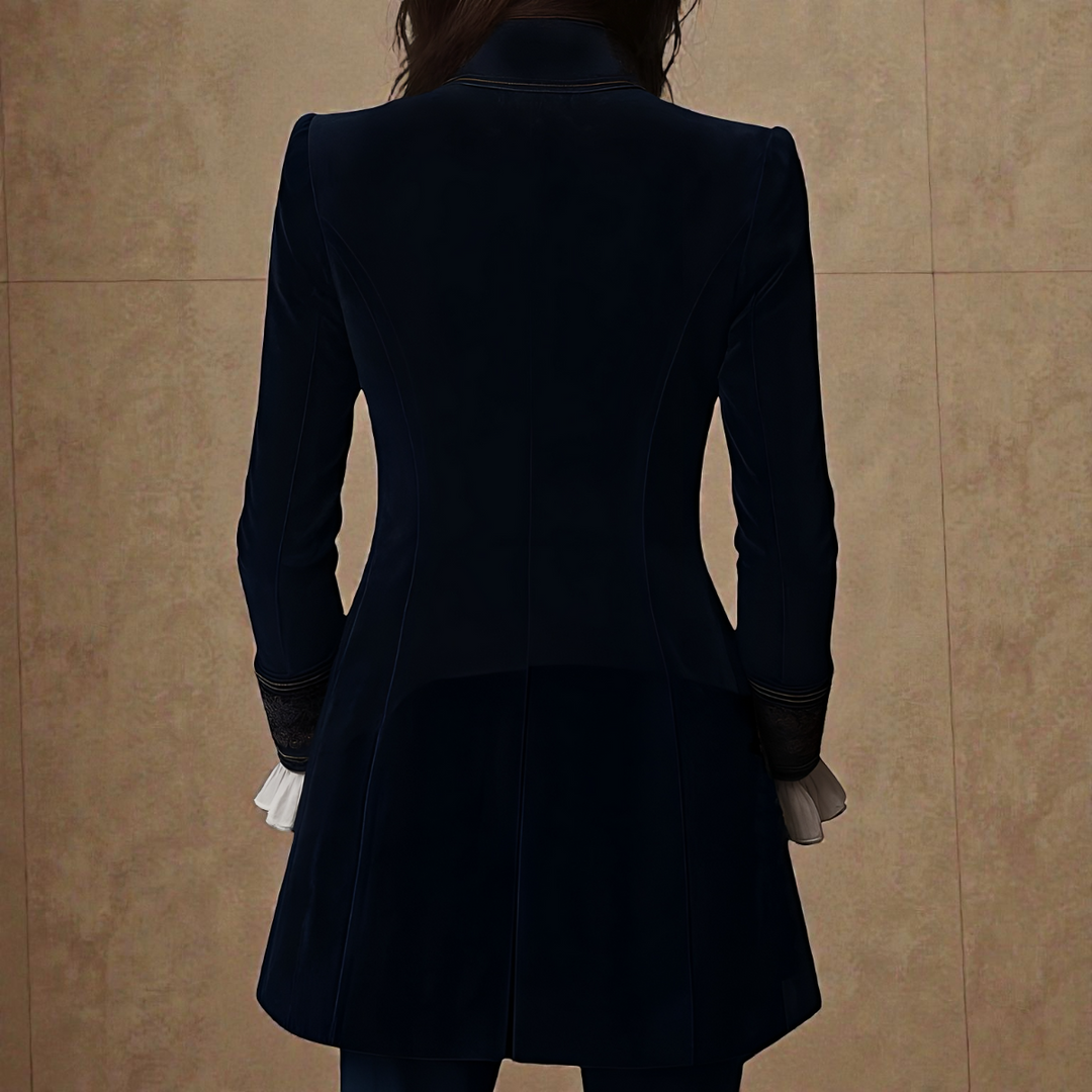 Nuria™ | Elegante Chaqueta de Terciopelo
