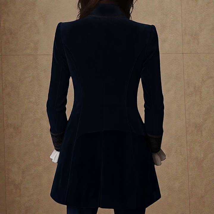 Nuria™ | Elegante Chaqueta de Terciopelo