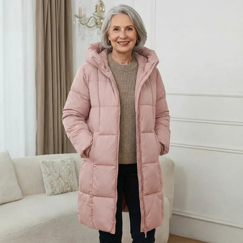 Campbell™ | Abrigo acolchado con capucha