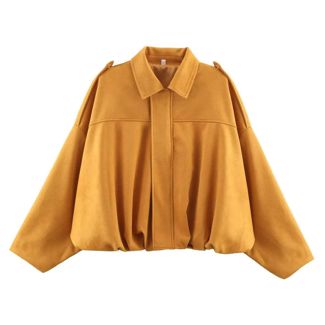 Calvera | Bomber Suede Efecto Premium