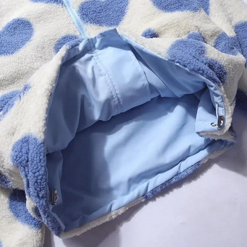 Azalea | Chaqueta Reversible con Corazón