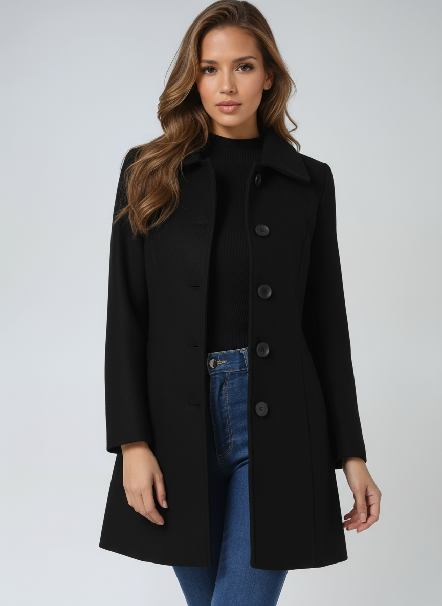Élise™ | Abrigo Clásico de Invierno con Corte Elegante
