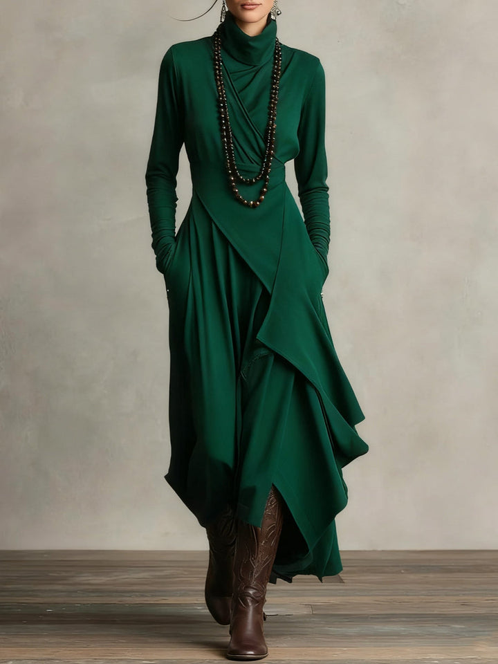 Patrizia – Vestido Maxi Túnica Asimétrico