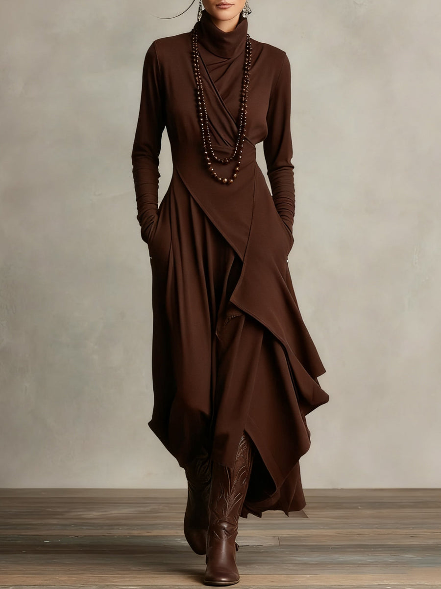 Patrizia – Vestido Maxi Túnica Asimétrico