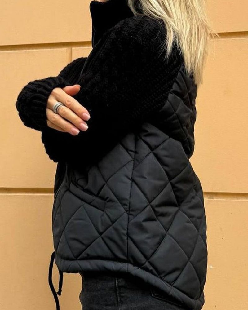 Victoria | Chaqueta de Forro Polar de Punto Casual