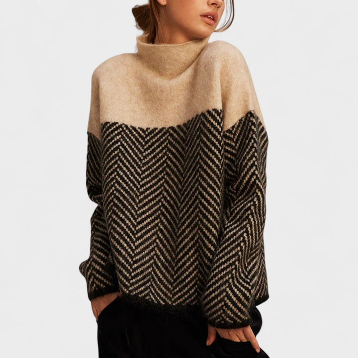 Beatriz™ | Suéter de Cuello Alto