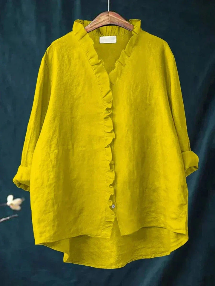 Arelia™ | Blusa de lino