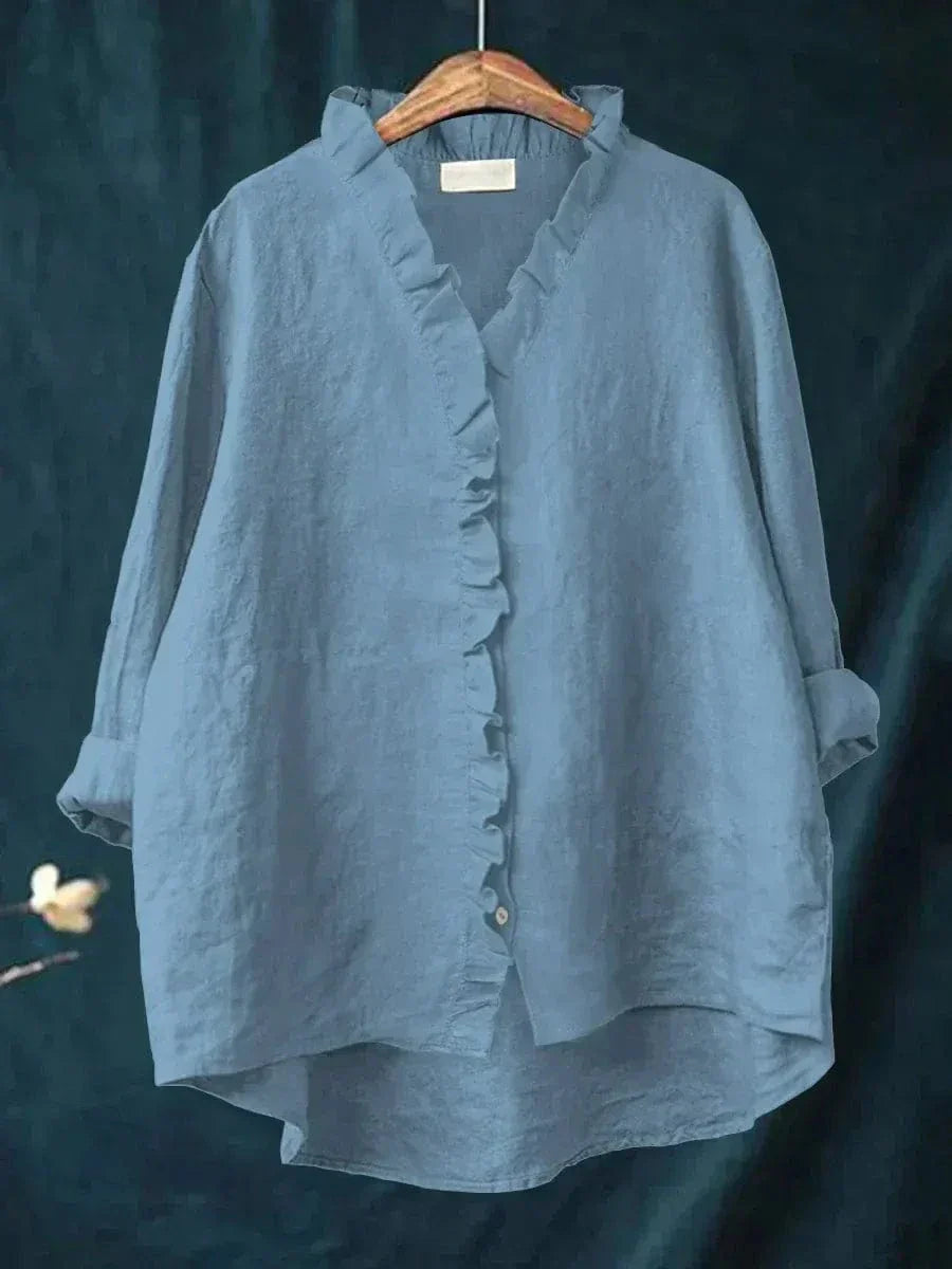 Arelia™ | Blusa de lino