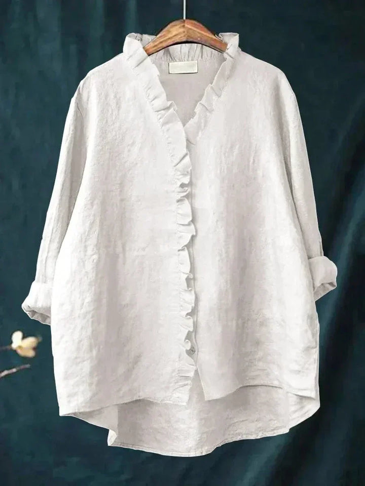 Arelia™ | Blusa de lino