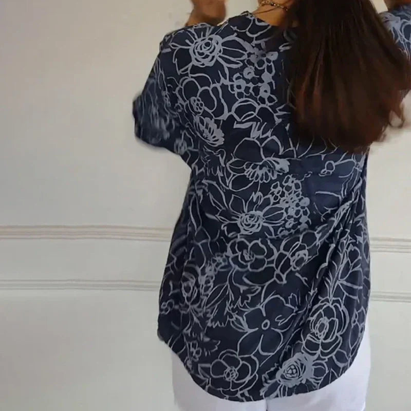 Lucinda™ | Camisa estampada con botones